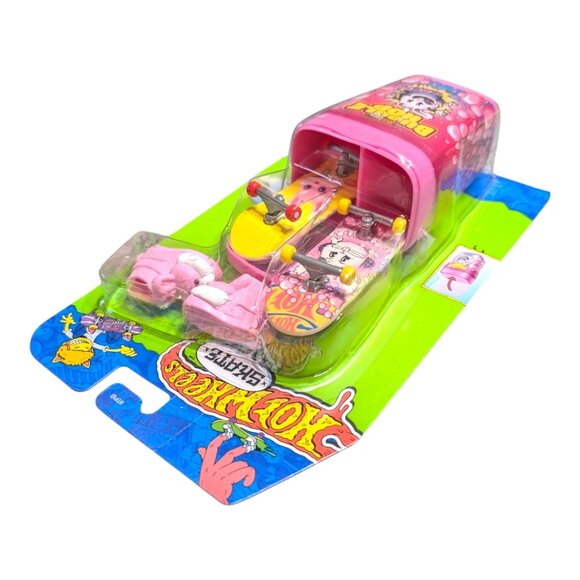 HOT WHEELS Skate Finger Board Bubble Hop Bunny Double Pack w/Case HWN49 NEW 2024 - Picture 8 of 8